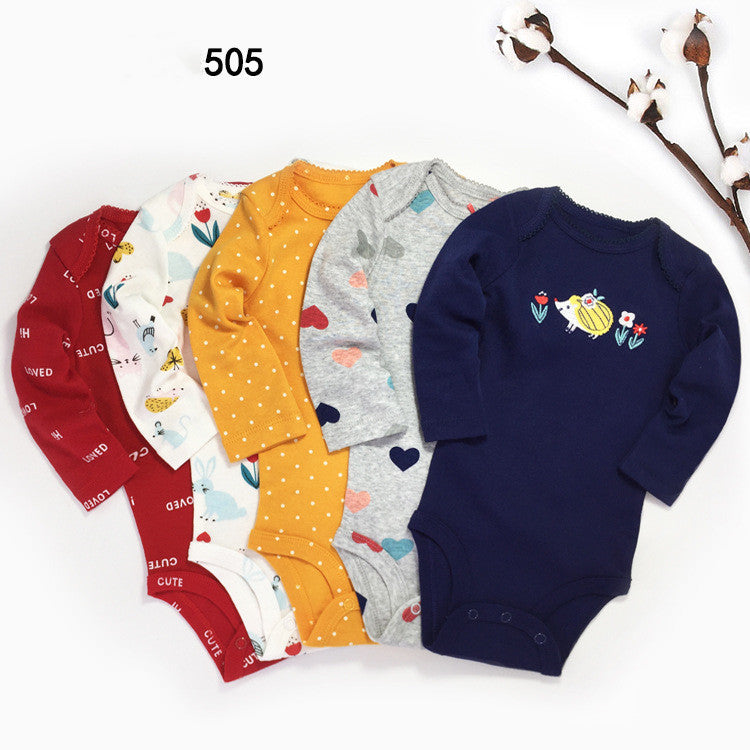 Baby Essential Long-Sleeve Romper Set
