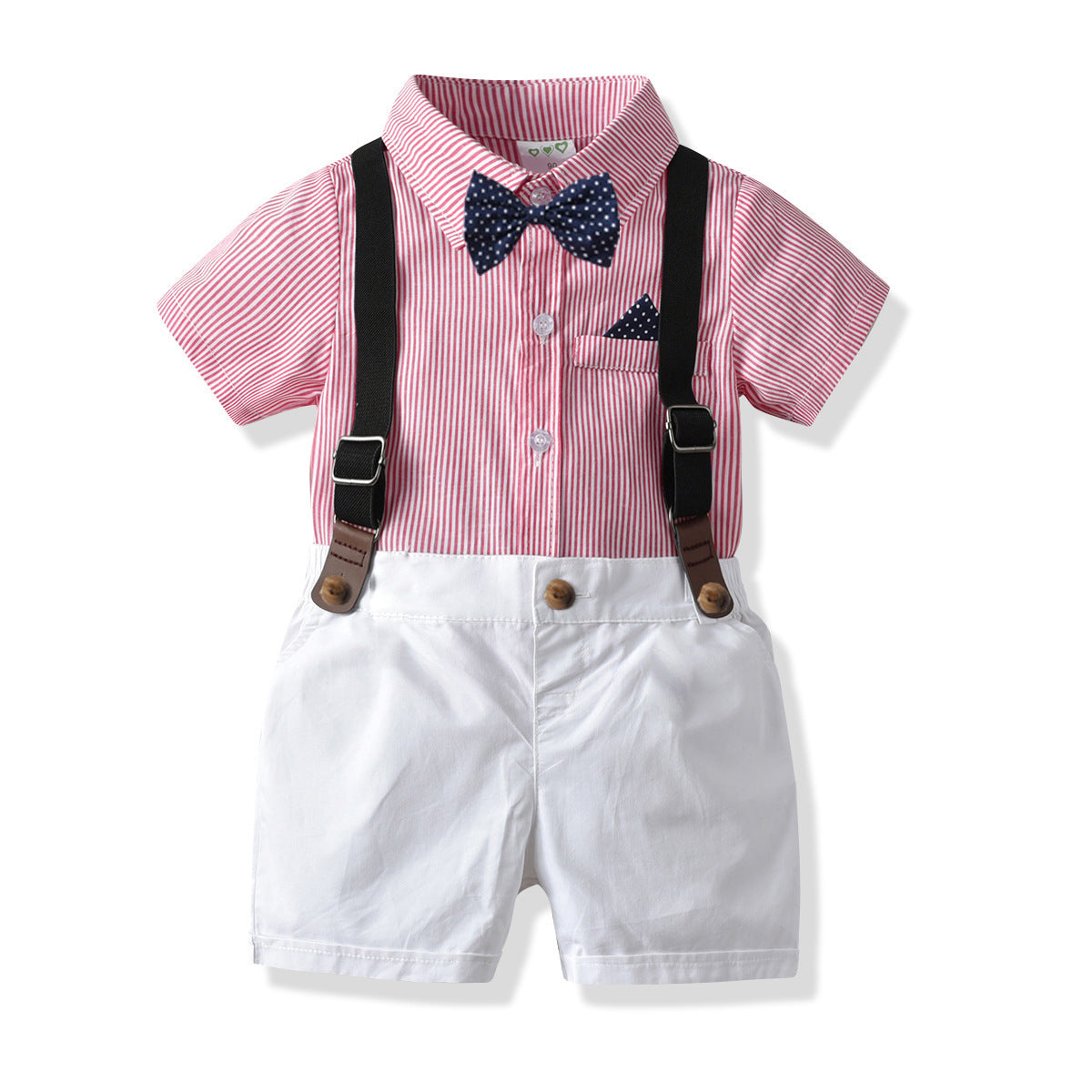 Boys bow tie dress suit shirt