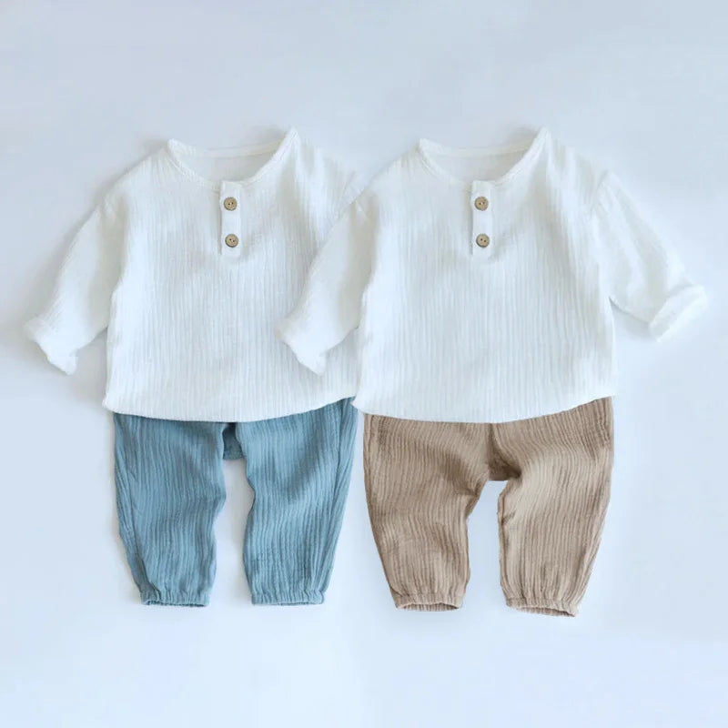 CozyCotton Baby Boy Summer Outfit Set