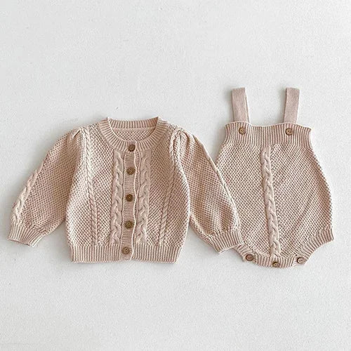 Cardigan Bambino Knit Set