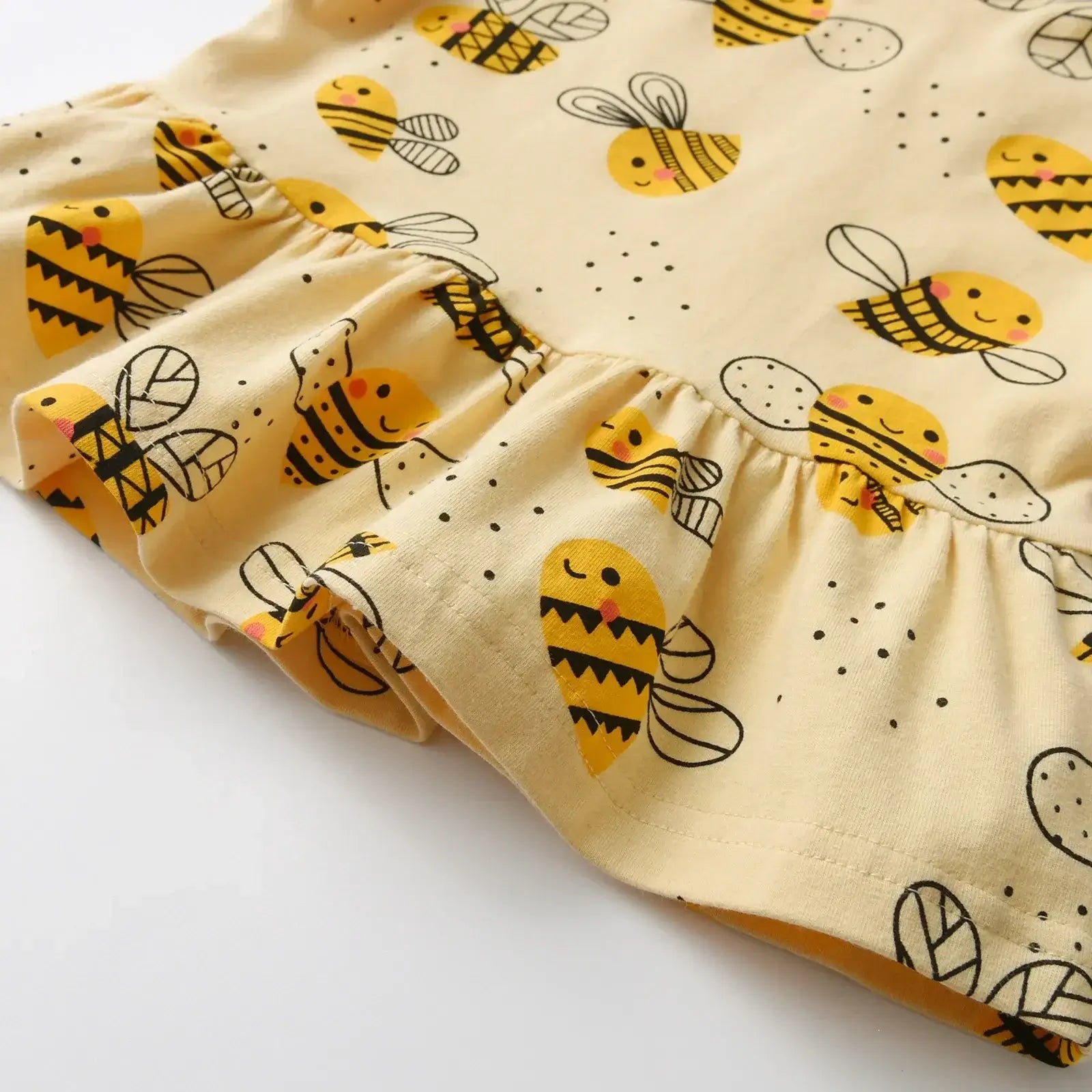 Bee Spring Toddler Outfit Set for Girls