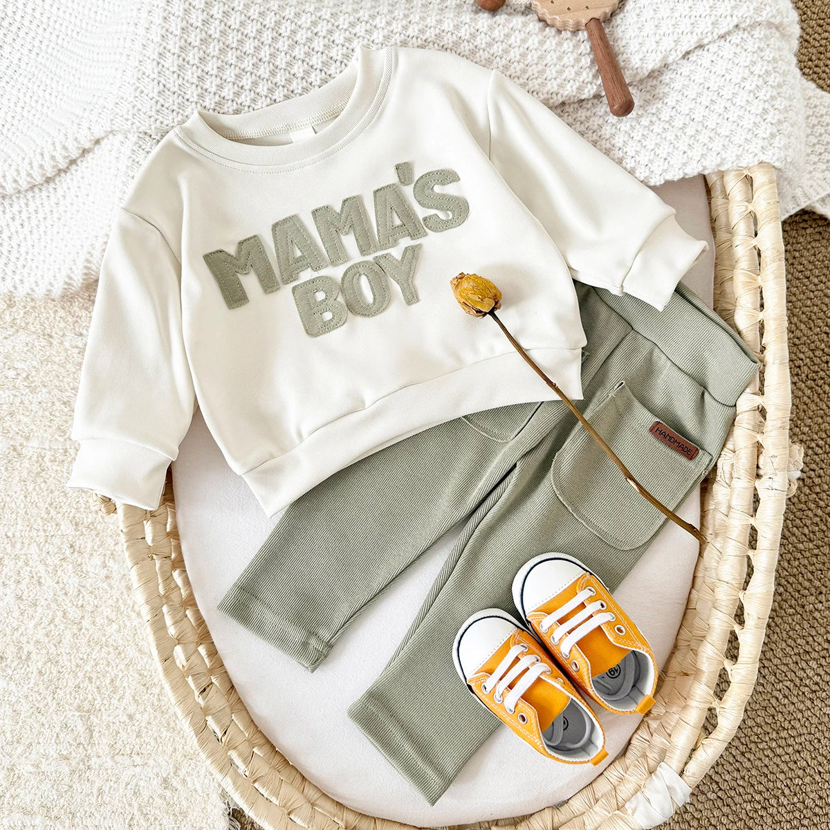 Cozy "Mama's Boy" Fall & Winter Set