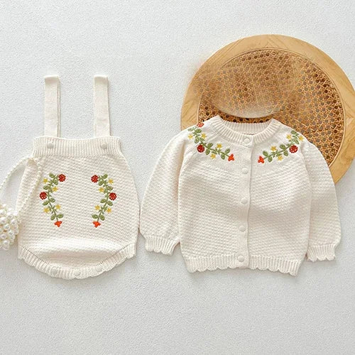 Cardigan Bambino Knit Set