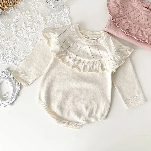 Korean Knit Baby Bodysuit