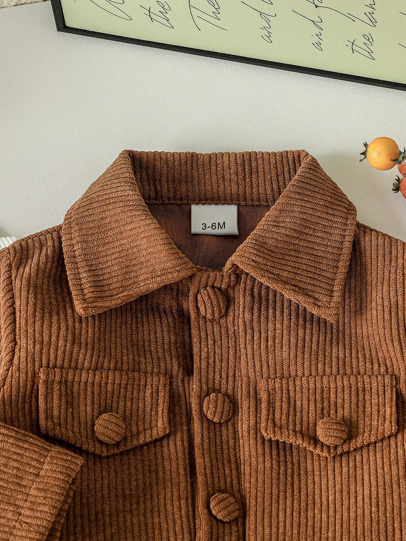 Chic Baby Girl High Collar Knit Set