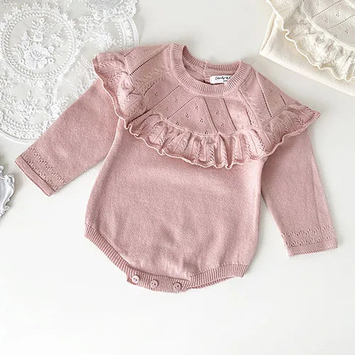 Korean Knit Baby Bodysuit