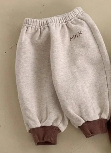 Cozy Velvet Fleece Pants for Baby Boys & Girls
