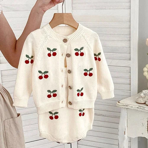 Cardigan Bambino Knit Set