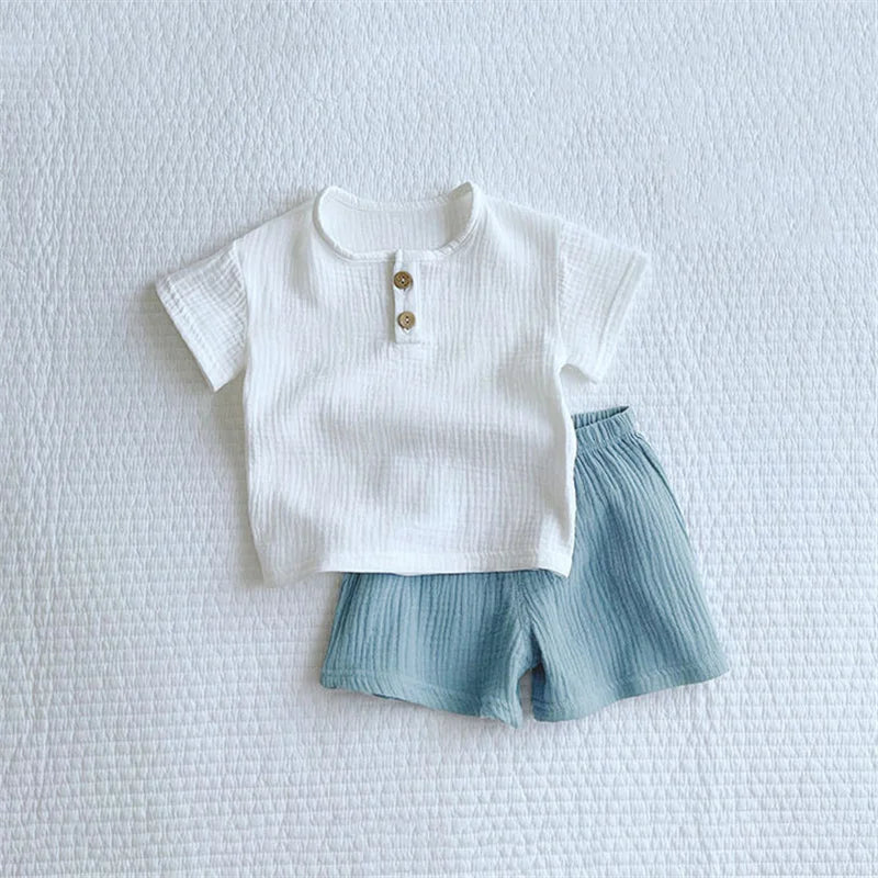 CozyCotton Baby Boy Summer Outfit Set