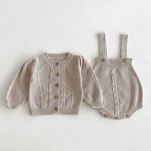 Cardigan Bambino Knit Set