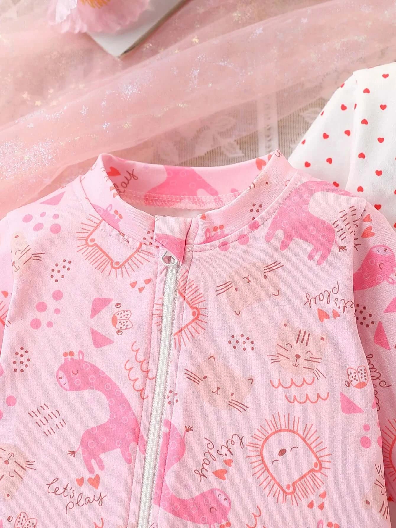 Roaming Giraffe Jumpsuit Set