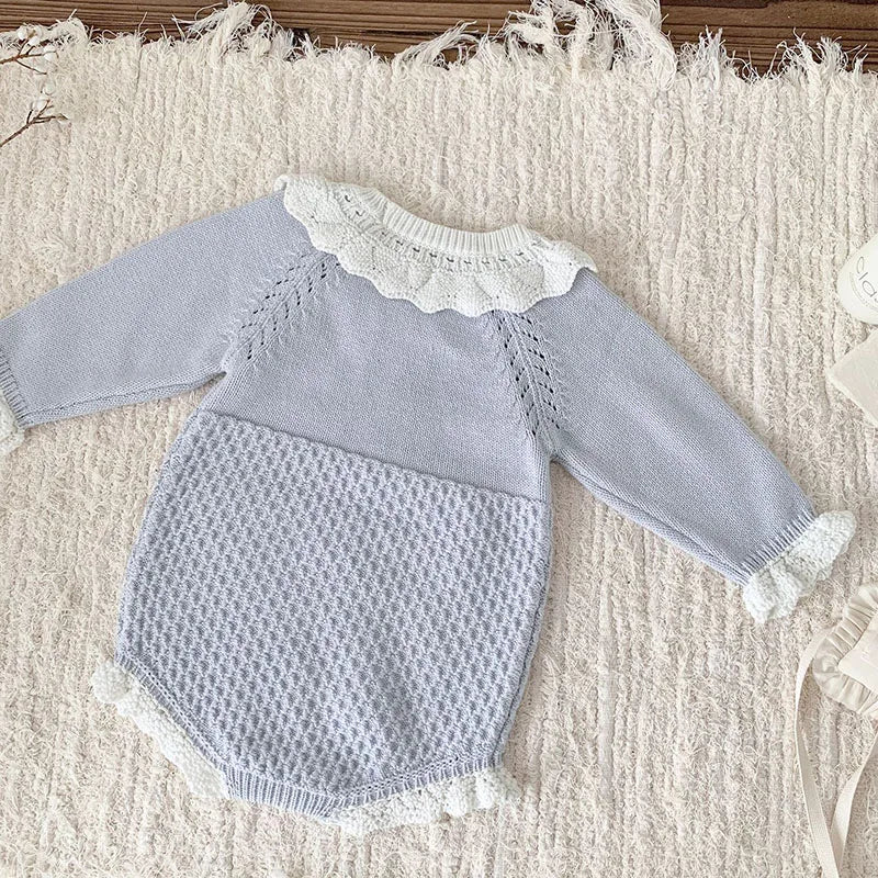 Korean Knit Baby Bodysuit