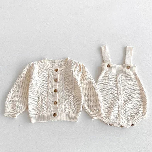 Cardigan Bambino Knit Set