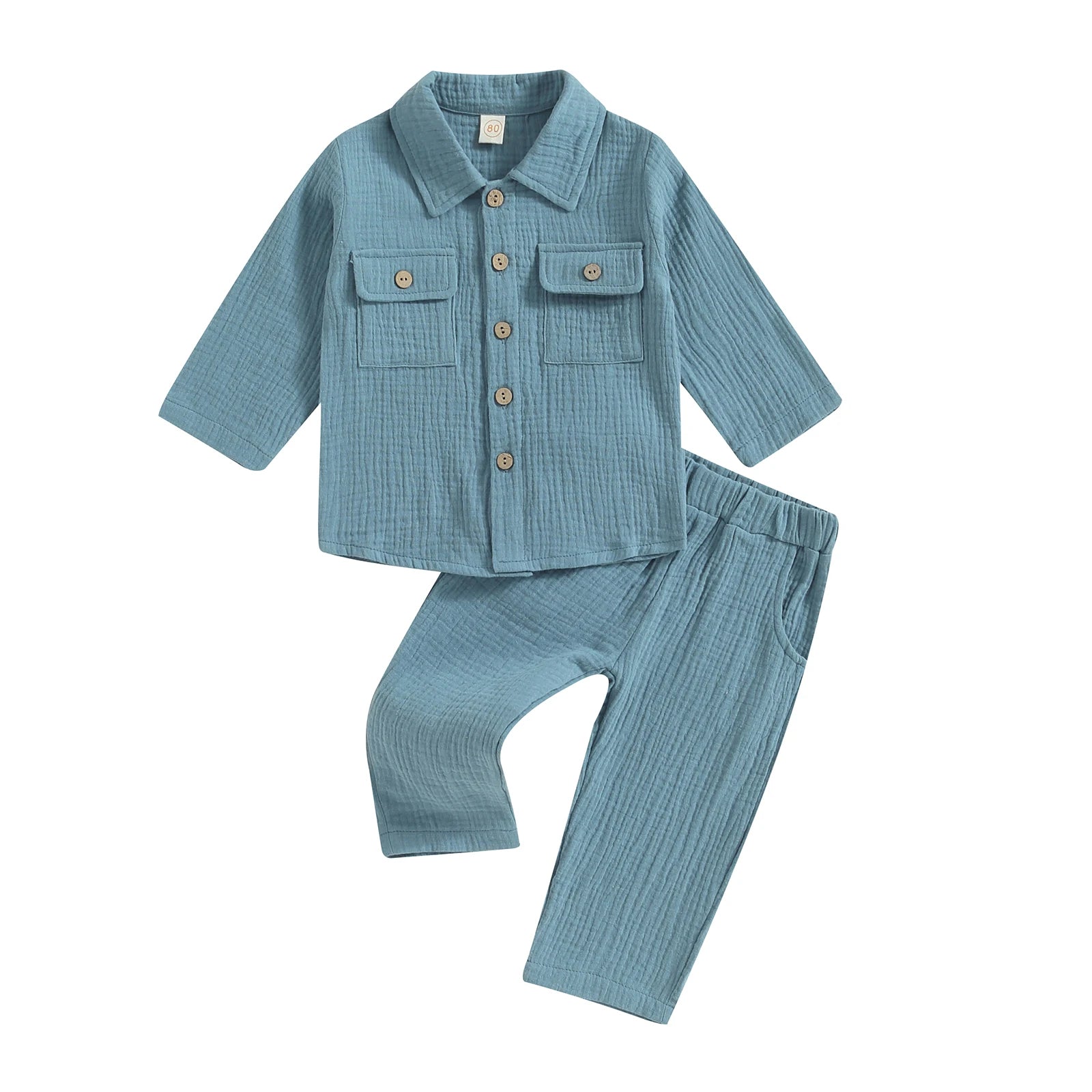 Pudcoco Linen Set - Boy's Outfit