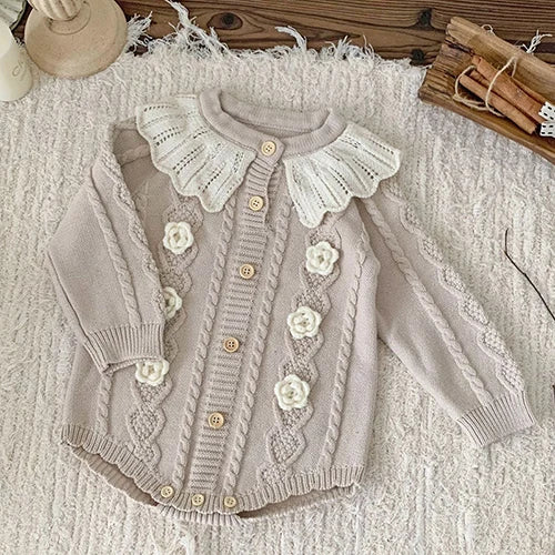 Korean Knit Baby Bodysuit