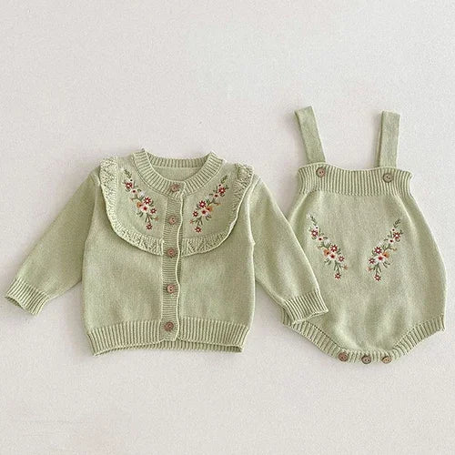 Cardigan Bambino Knit Set