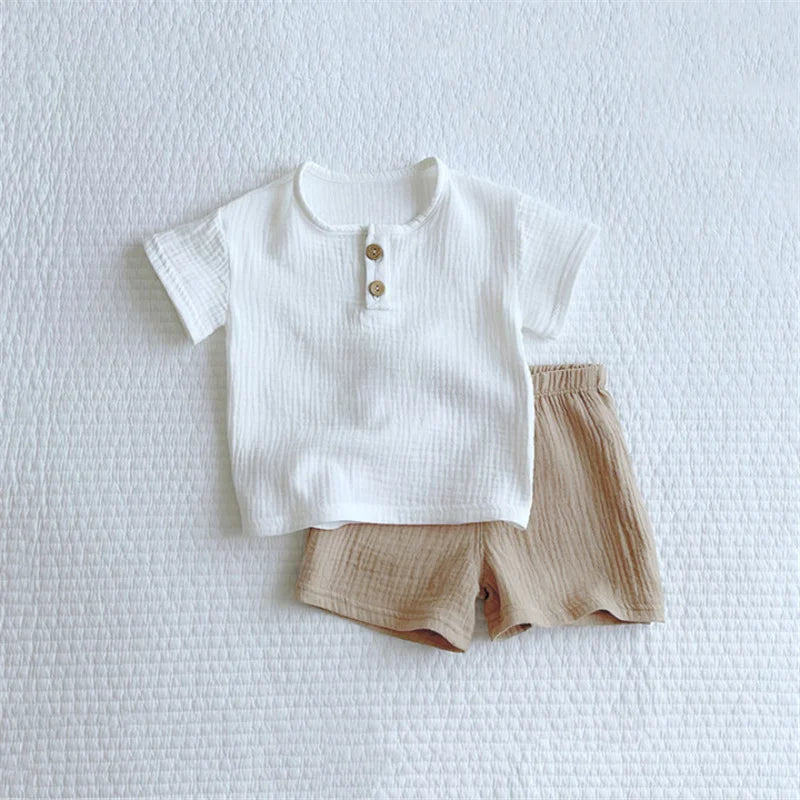 CozyCotton Baby Boy Summer Outfit Set