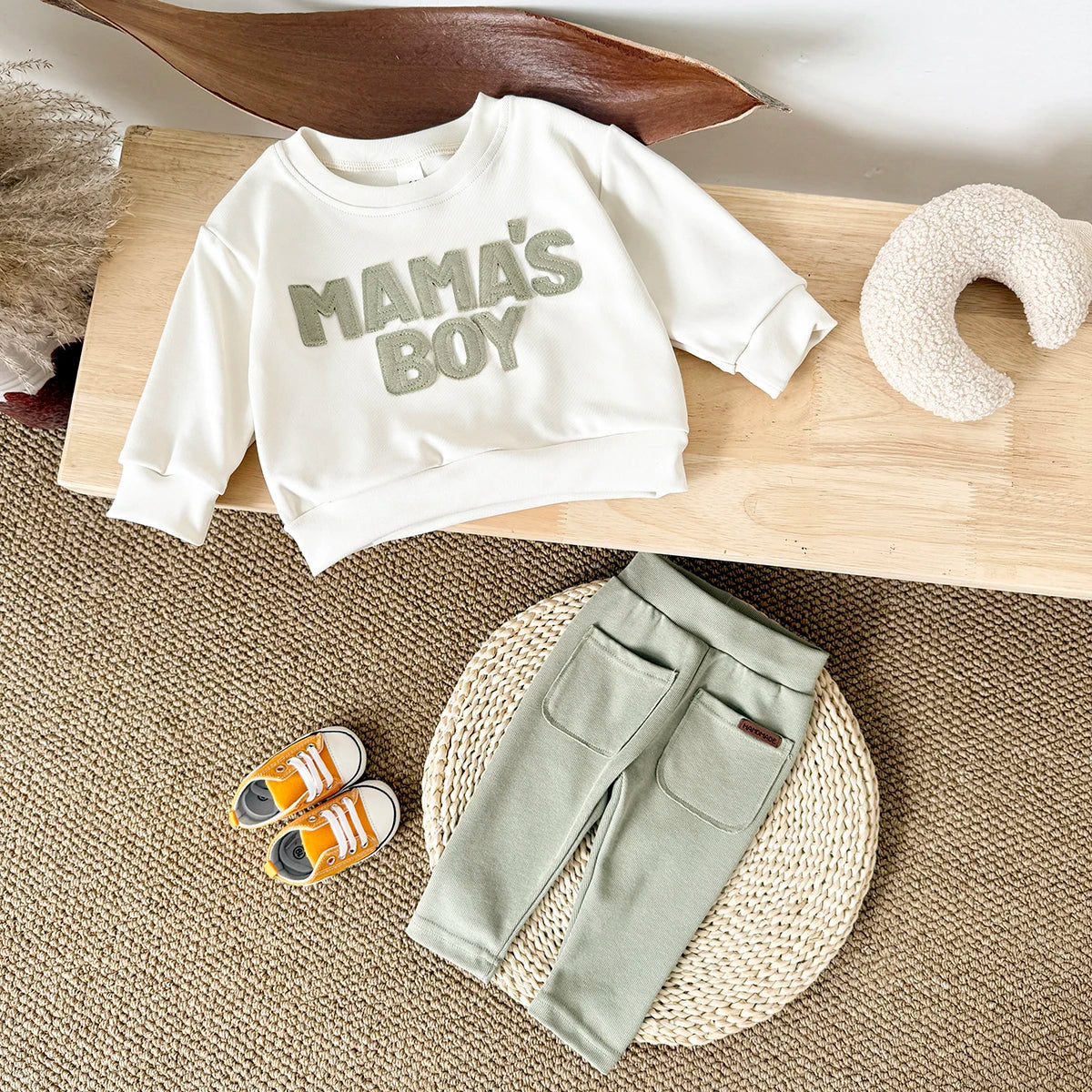 Cozy "Mama's Boy" Fall & Winter Set