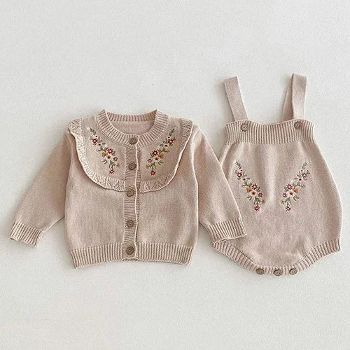 Cardigan Bambino Knit Set