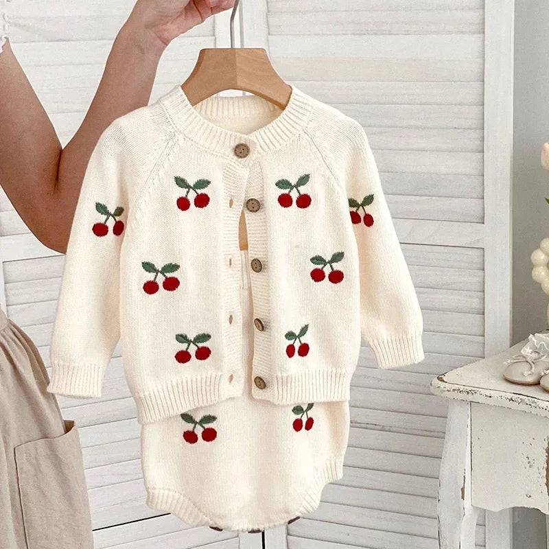 Cardigan Bambino Knit Set