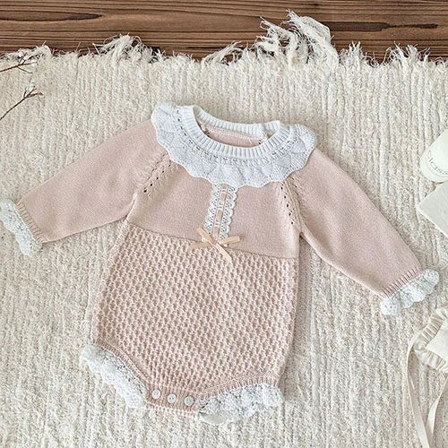 Korean Knit Baby Bodysuit