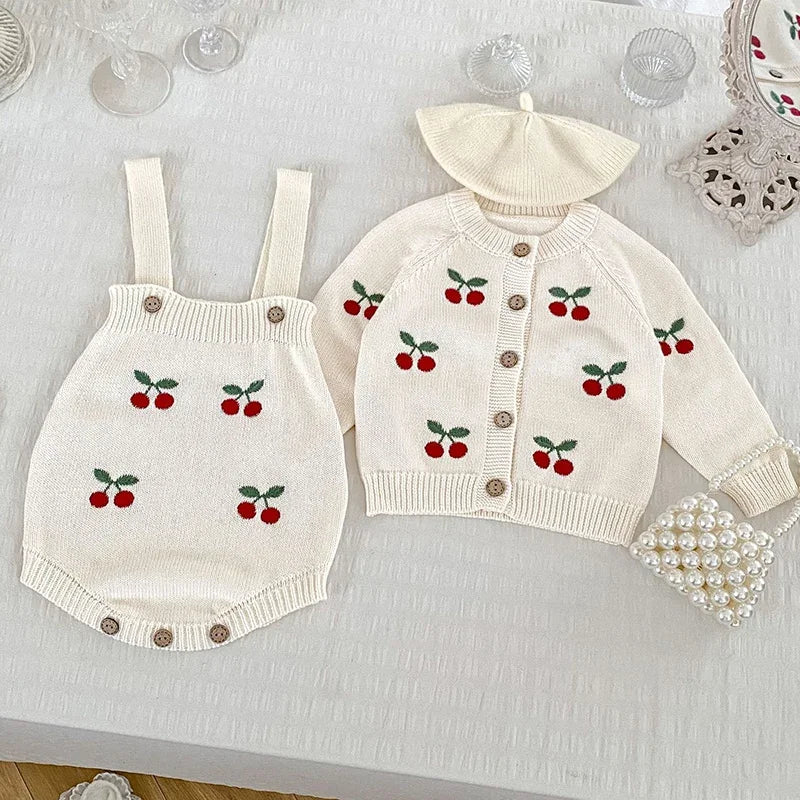 Cardigan Bambino Knit Set
