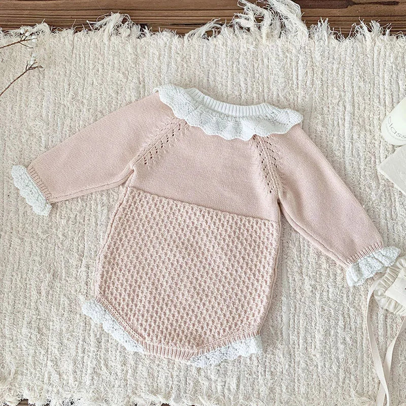 Korean Knit Baby Bodysuit
