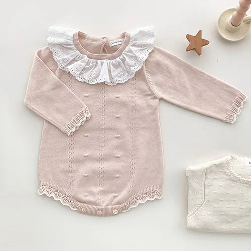 Korean Knit Baby Bodysuit