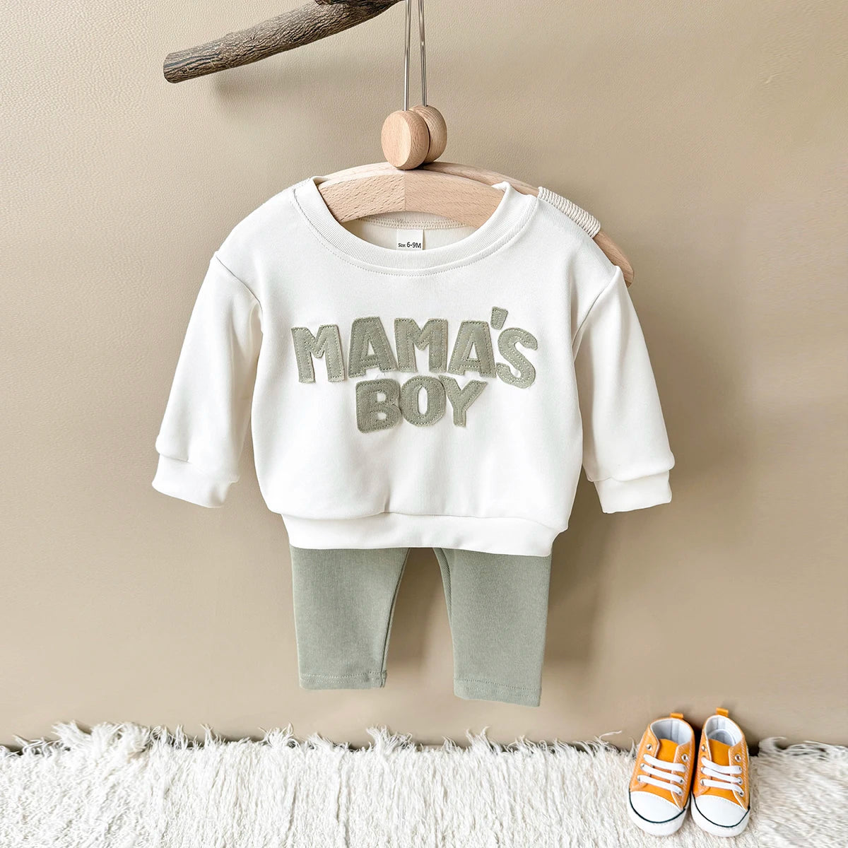 Cozy "Mama's Boy" Fall & Winter Set