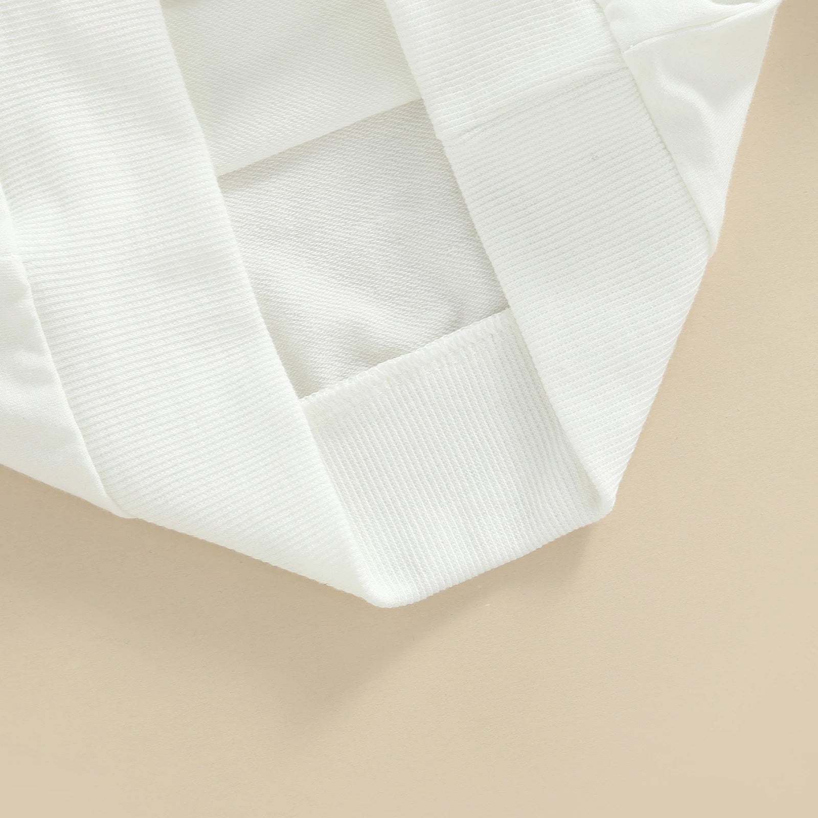 Alphabet Print Baby Pullover & Bottoms